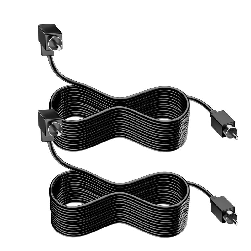 WUKUR 2Pcs Satellite Speaker Cable Compatible with Vizio V51 M51 SB3651 SB36514 SB4051 SB4251, Exact Fit Surround Satellite Replacement Cable Speaker Wire for Vizio Speaker, Length: 24.6Feet/7.5M