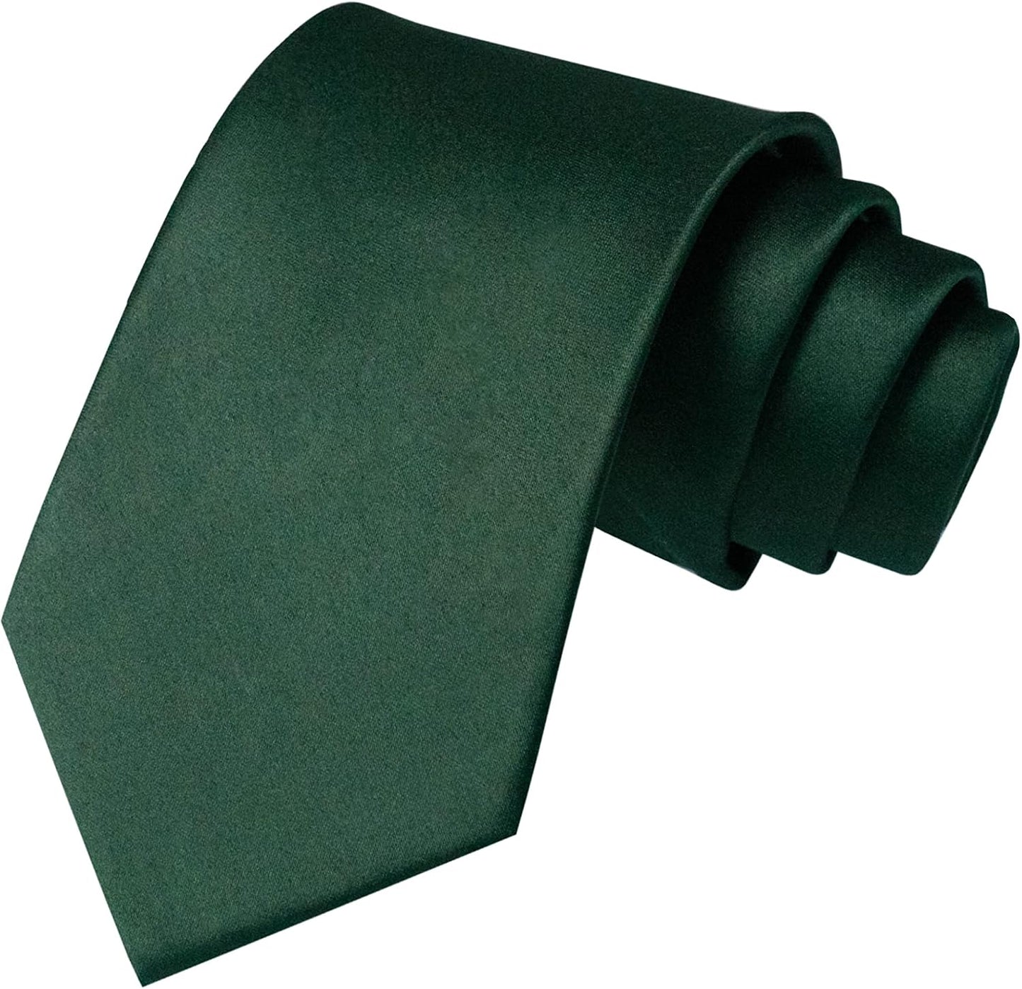 Solid Color Tie for Men - Business & Wedding Necktie | Elegant Design