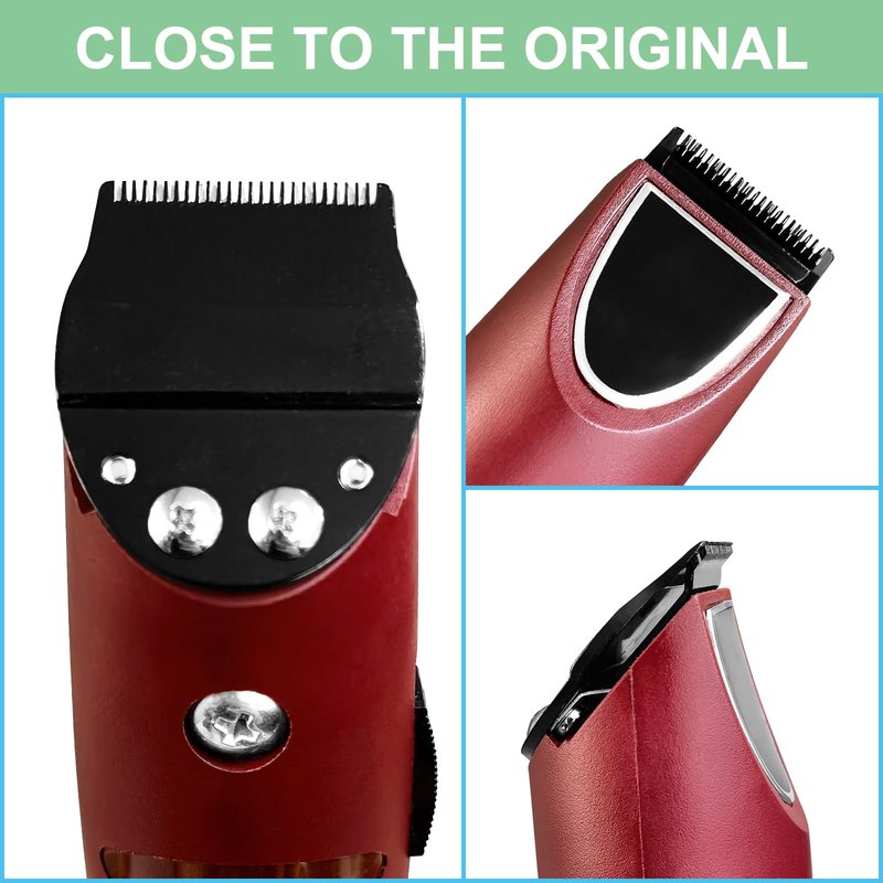 Narrow Blade Replacement,Trimmer Blade Compatible with oster Finisher Trimmer Model 59 and T-Finisher Trimmer Blades，Black