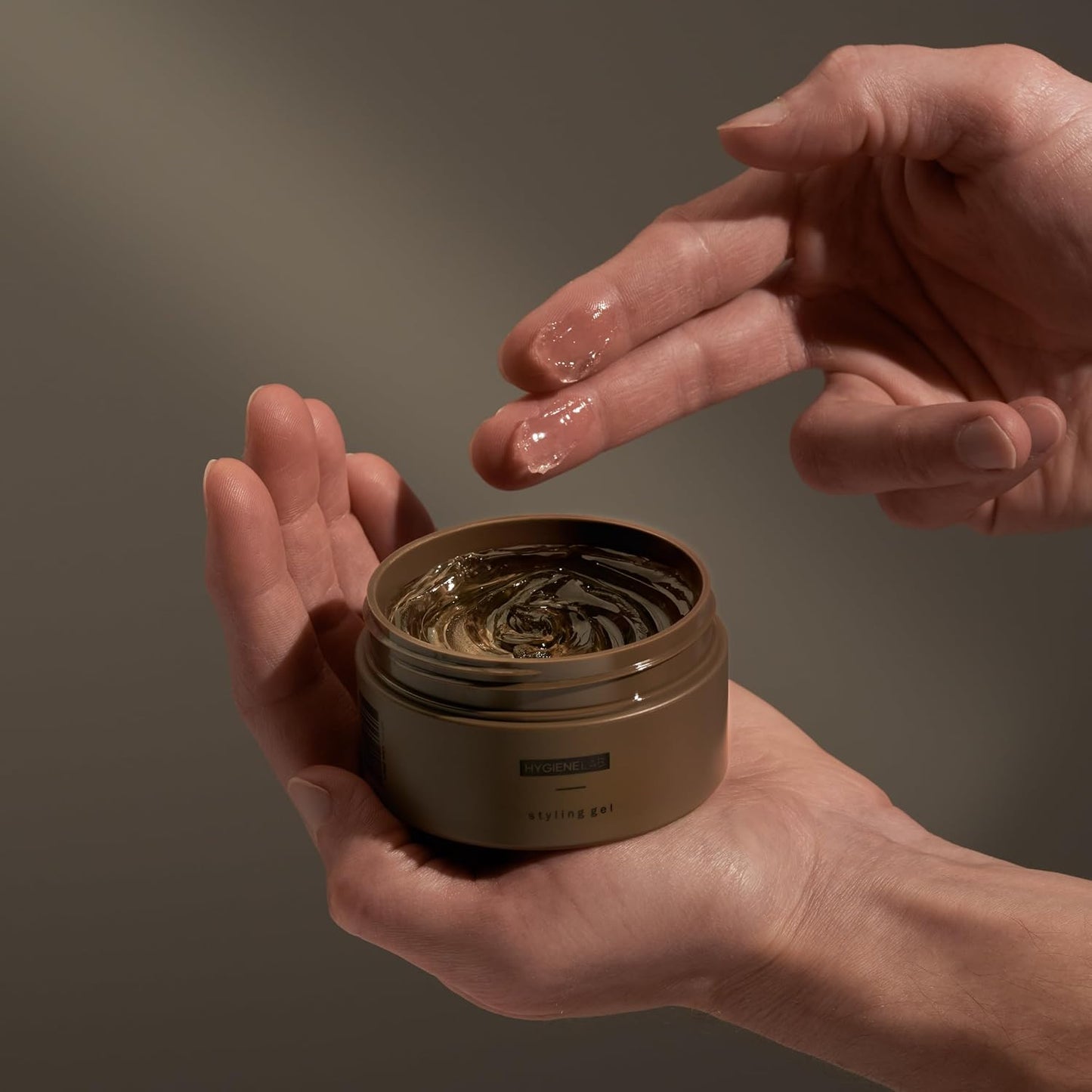 Men's Hair Gel - EWG Verified, Strong Hold, Matte Finish | Weightless Texture, Sandalwood Scent, Non-Toxic Formula