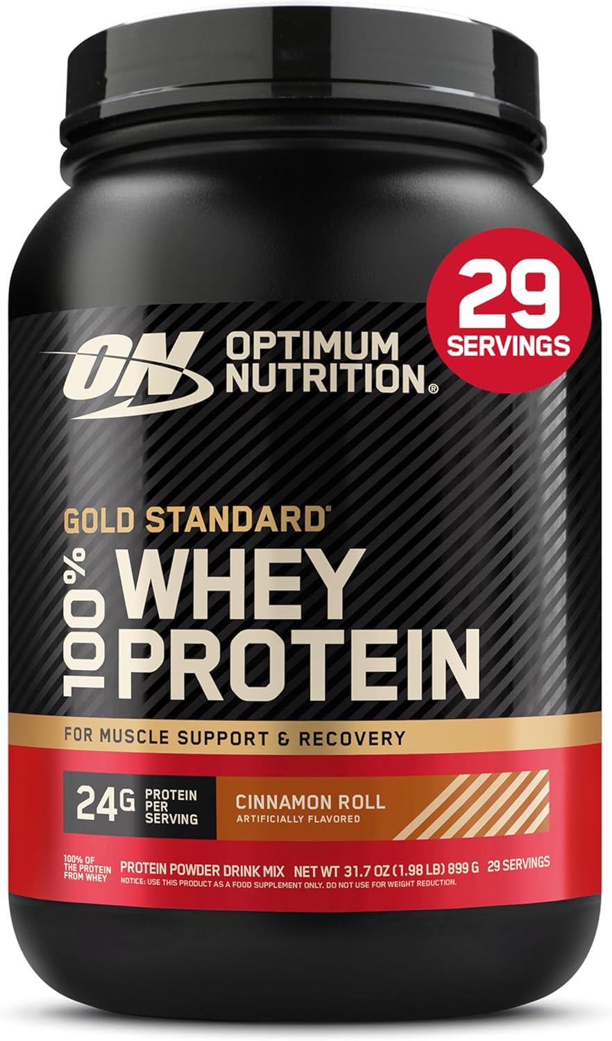 Optimum Nutrition Whey Protein Powder - Double Rich Chocolate Flavor | 1.98 lb Size