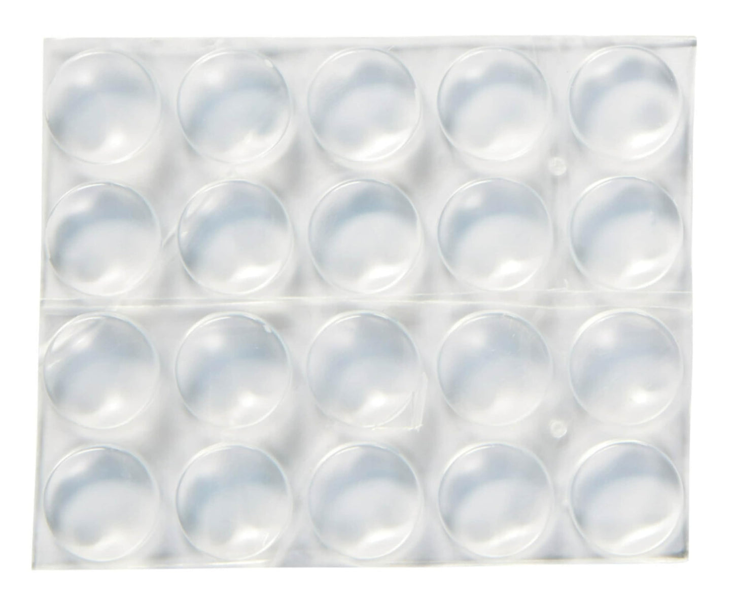 Scotch Clear Adhesive Bumper Pads 40 PCS, Self-Stick Rubber Pads 1/2" Round, Cabinet Door Rubber Bumpers, Designed to Protect Cabinets and Drawers, Sound Dampening, Transparent (SP951-NA)