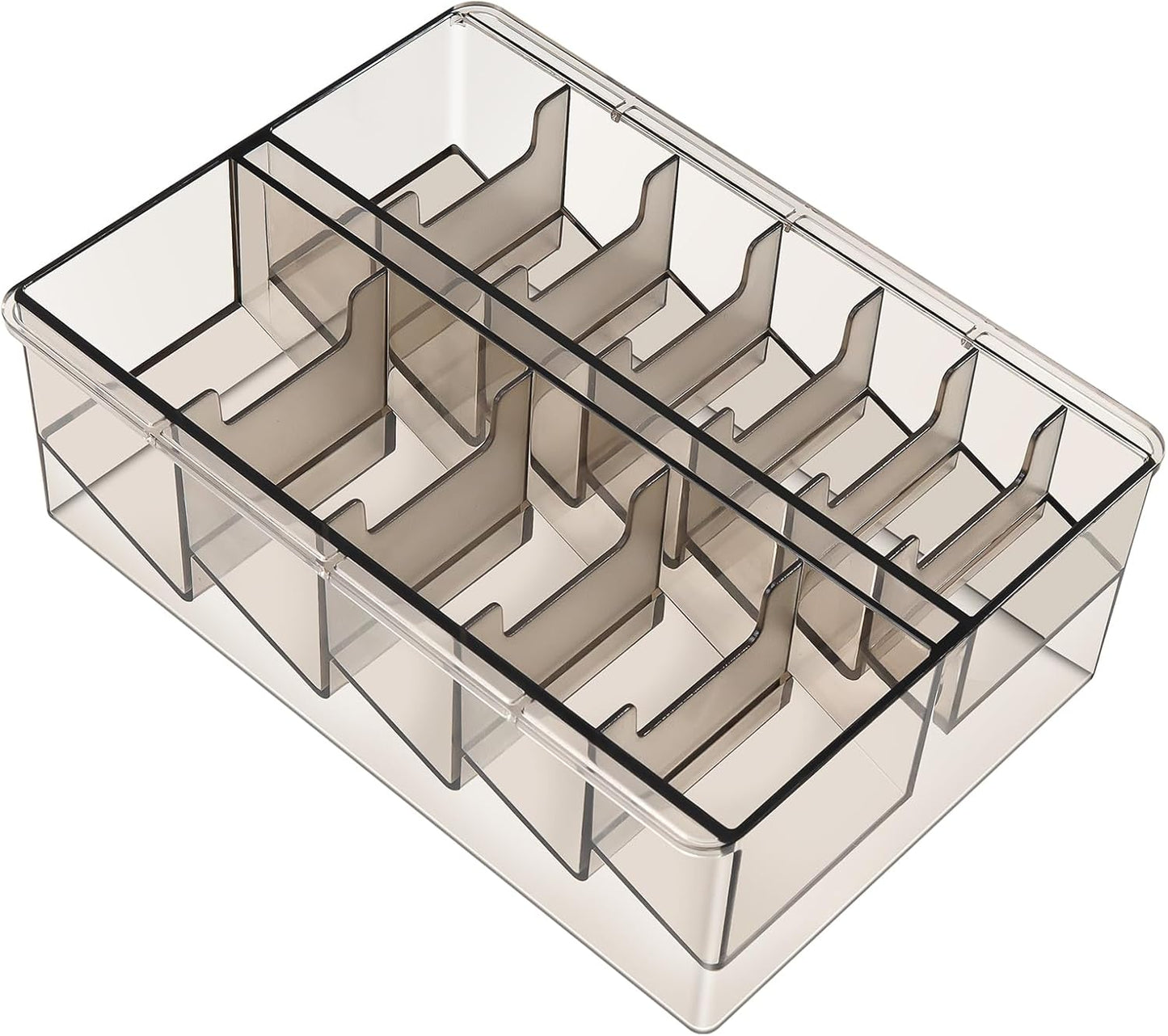 Clipper Guard Holder Organizer - 12 Slot Design, Durable PC Material