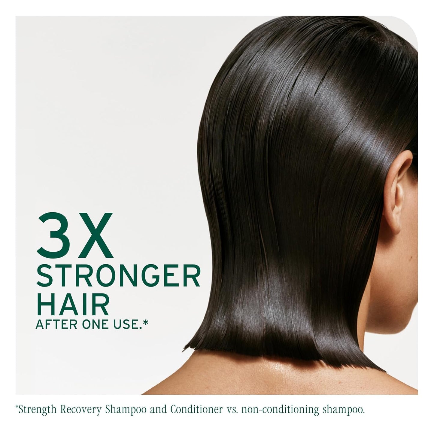 Biolage Strength Recovery Shampoo - Strengthens & Detangles Damaged Hair | Olive Squalane & Vegan Proteins