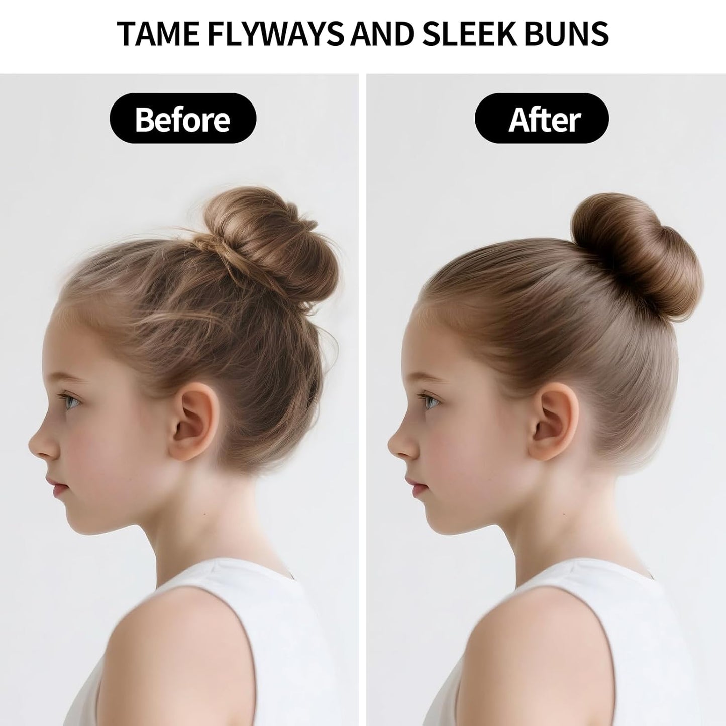 Hair Wax Stick - Slick Back Pomade for Taming Flyaways & Frizz | Perfect for Ponytails & Buns