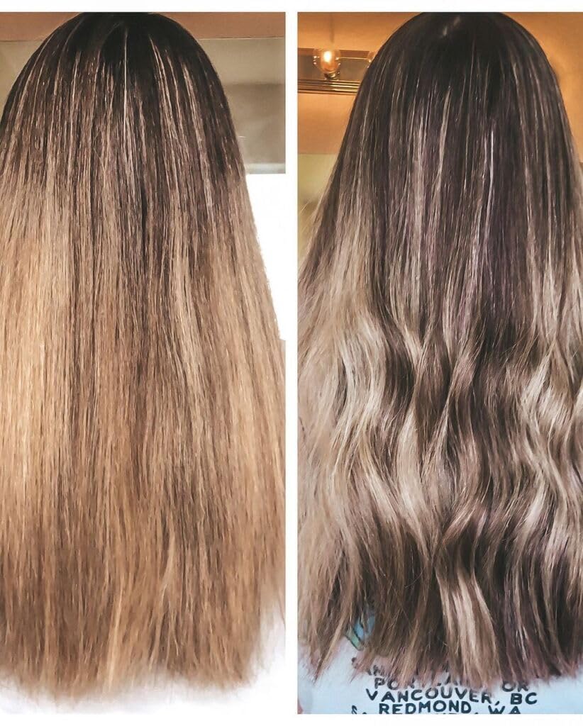 Blue Toning Conditioner - Neutralizes Brassiness for Blonde to Light Brown Hair - Hydrating Shea Butter & Coconut Oil - 8 oz