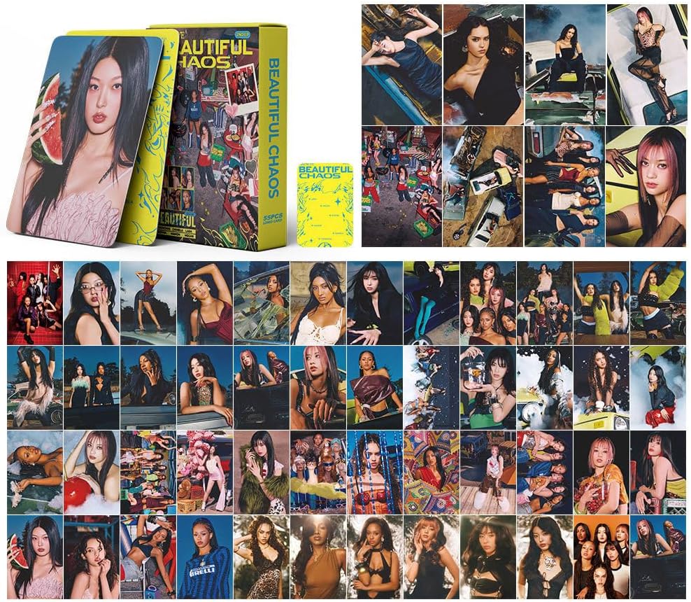 KATS Lomo Cards - 55PCS Kpop Photocards for Eye Fans | Collectible Set