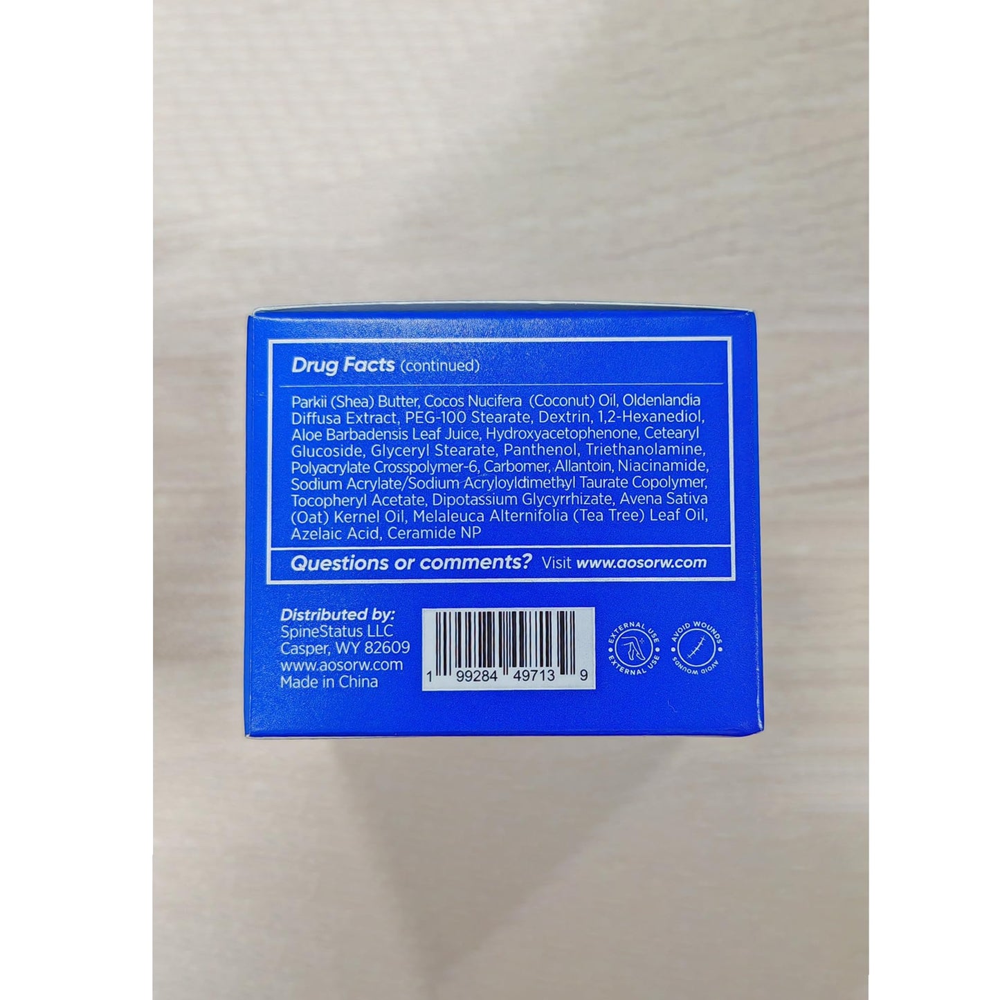 AOSORW Folliculitis & Acne Treatment Cream - 1% Salicylic Acid Acne Treatment - for Face, Scalp & Body - Helps Treat Acne and Prevent New Acne Blemishes - with Herbal Extracts - 3.53 oz (Pack of 1)