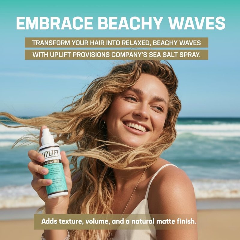 Sea Salt Spray - Versatile Texture Spray for Beach Waves & Volume | 5.5 oz