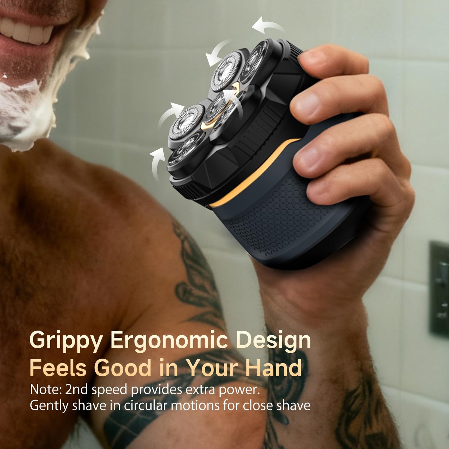 likefun Men Head shavers,Electric Razors (Royal Blue)
