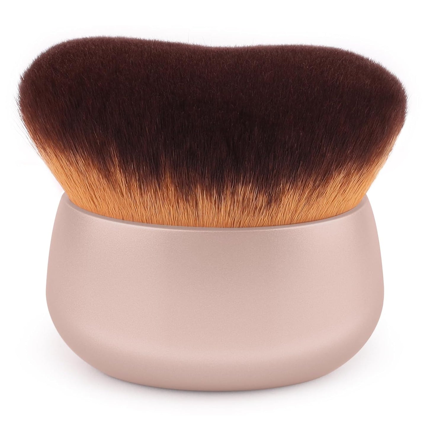 Self Tanner Kabuki Makeup Brush - Extra Large 75MM Ultra Soft Vegan Bristles for Body Makeup | Pink, Wet & Dry