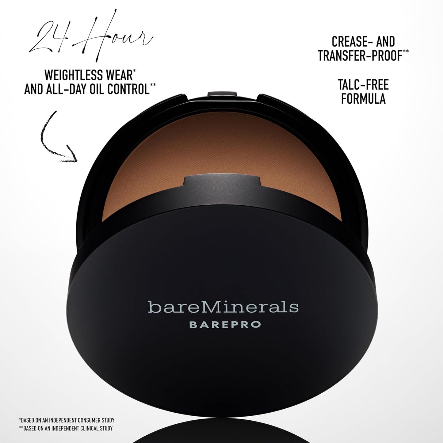 BareMinerals Barepro Powder Foundation - Full Coverage Matte Finish, Oil Control | Longwear Mineral Complexion