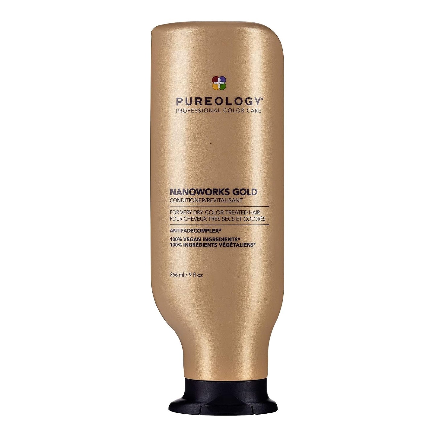 Pureology Nanoworks Gold Conditioner - Nourishing Formula for Dry, Color-Treated Hair | Sulfate-Free & Vegan