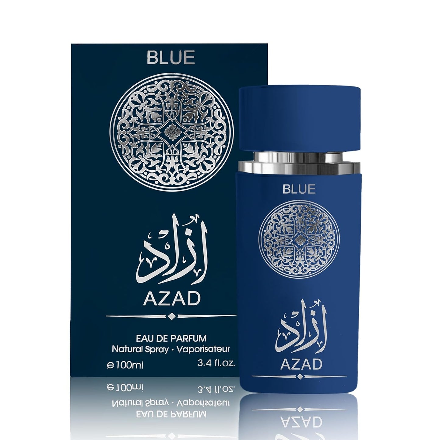 A CENTER Cologne for Men - 3.4 Fl Oz Alcohol-Free Eau de Toilette Spray | Bergamot, Amber & Vanilla Fragrance
