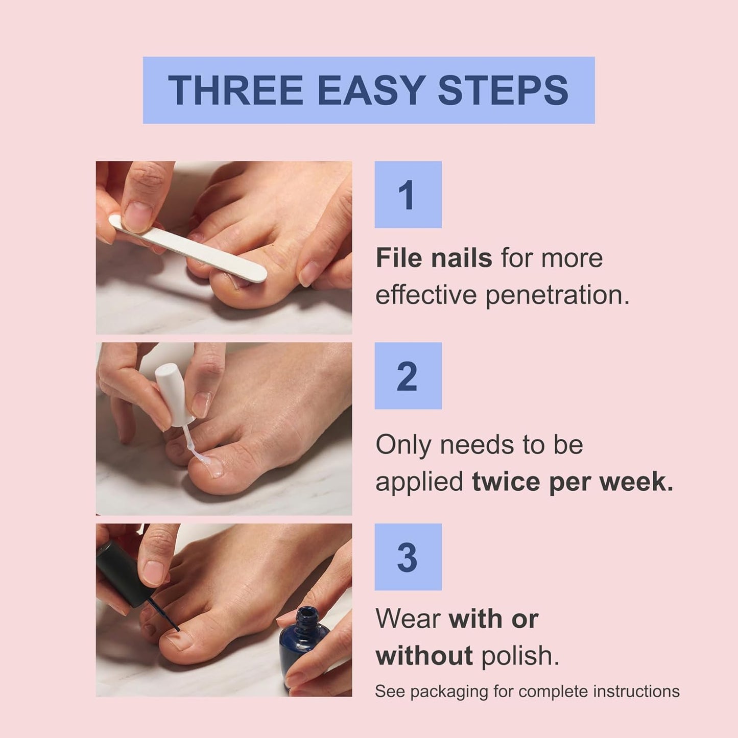 Kerasal Nail Renewal - Advanced Clear & Defend Nail Repair with Urea & Spirulina | 0.13 Fl Oz