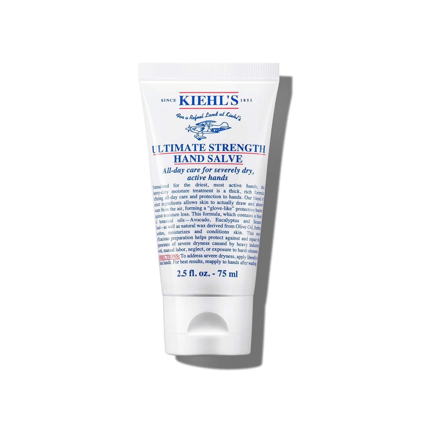 Kiehl's Ultimate Strength Hand Salve - Deeply Hydrating Hand Lotion for Intense Moisture | Paraben & Gluten Free