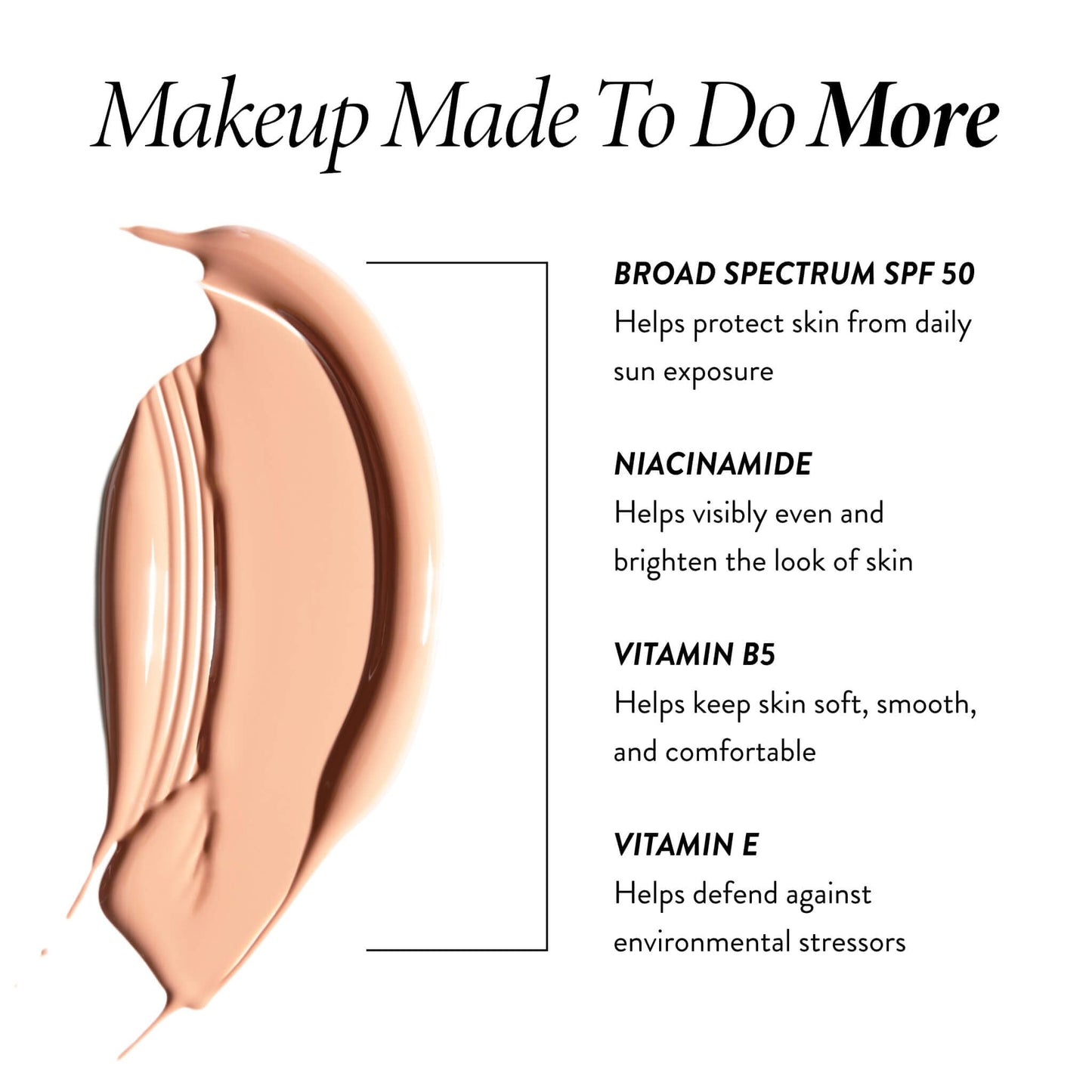 LAURA GELLER NEW YORK Better Than 'Block Skincare-Infused Serum Foundation SPF 50+ for Mature Women –01 Fair, Buildable Coverage – Niacinamide, Vitamins B5 & E – Lightweight, Radiant Finish