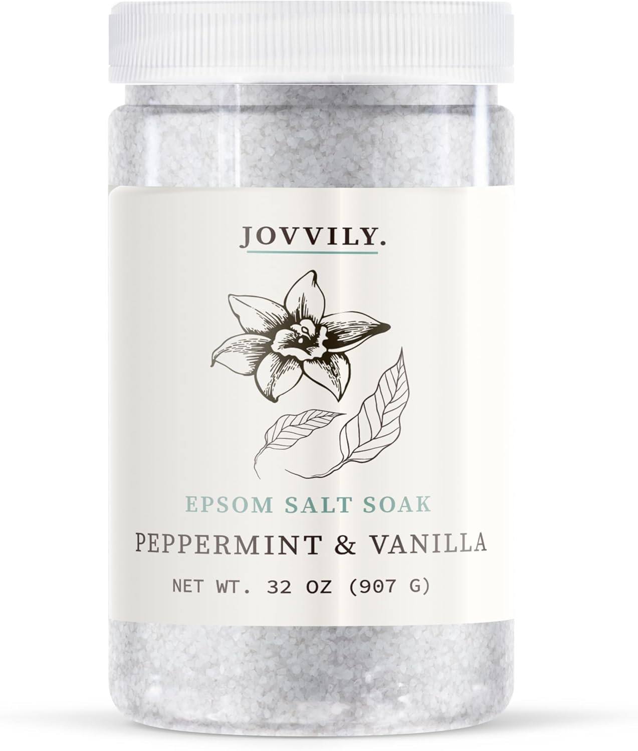 Epsom Salt Soaking Solution with Eucalyptus Leaf & Oil - Relaxing Aromatherapy (2 Pounds)