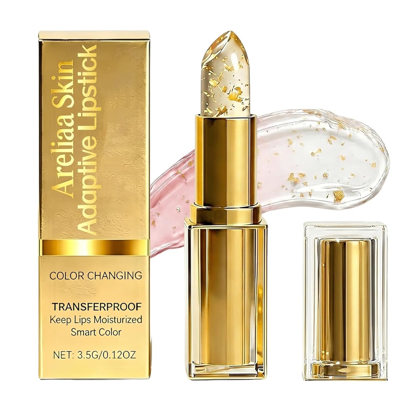 Areliaa Color Changing Lipstick - Long Lasting Moisturizing Formula for Mature Skin | 1 Piece