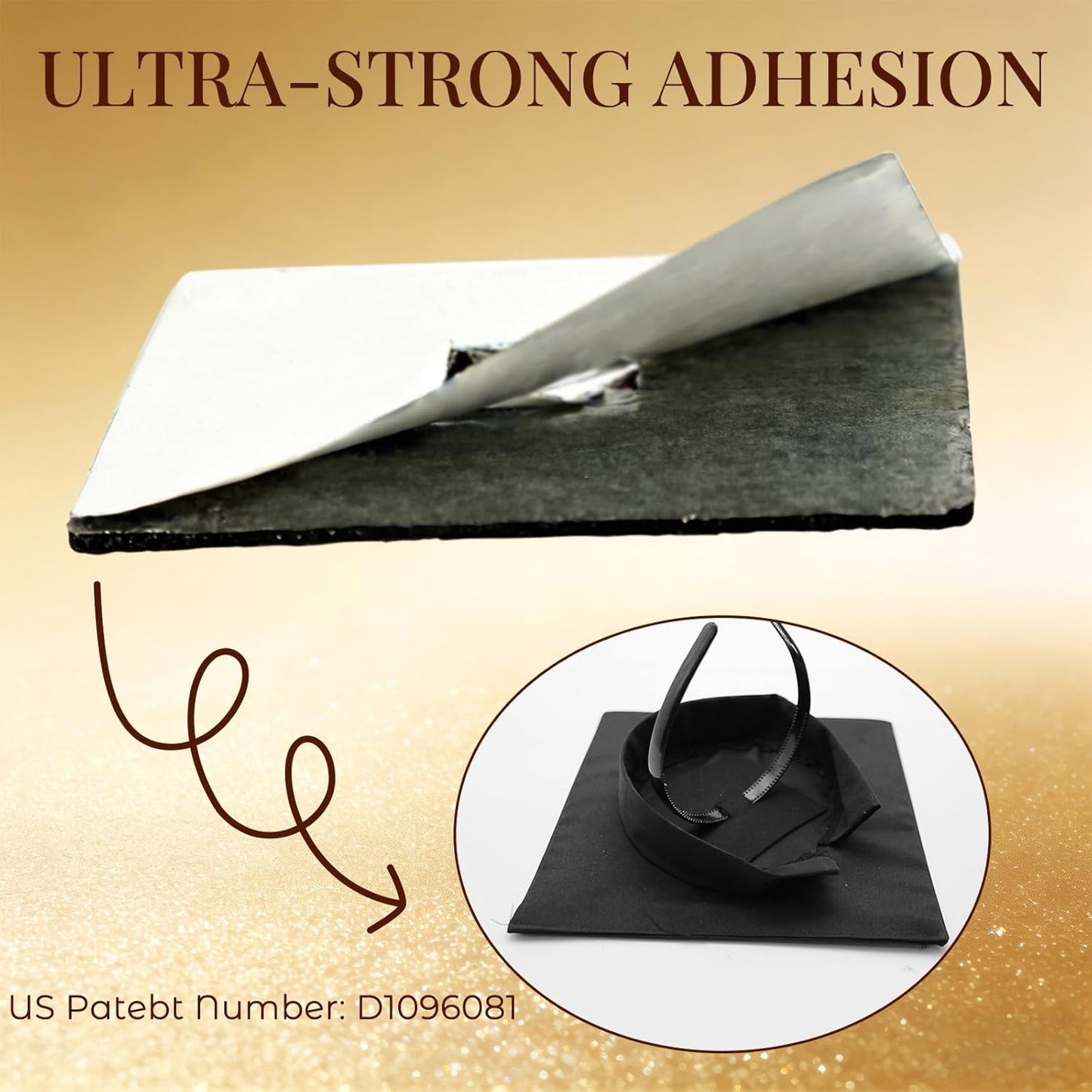 Graduation Cap Headband - 2 Pcs Anti-Fall Hair Band for Secure Grad Hat Accessory | Perfect for Students & Women
