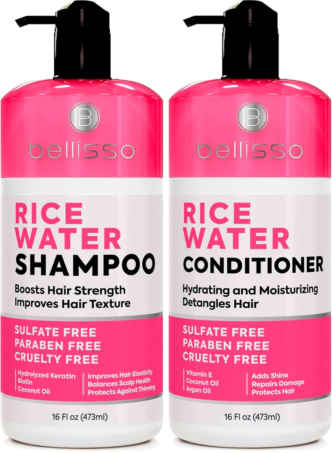 Onion Shampoo and Conditioner Set - Rosemary & Biotin Thickening Formula for Thinning Hair | Hydrating & Sulfate-Free