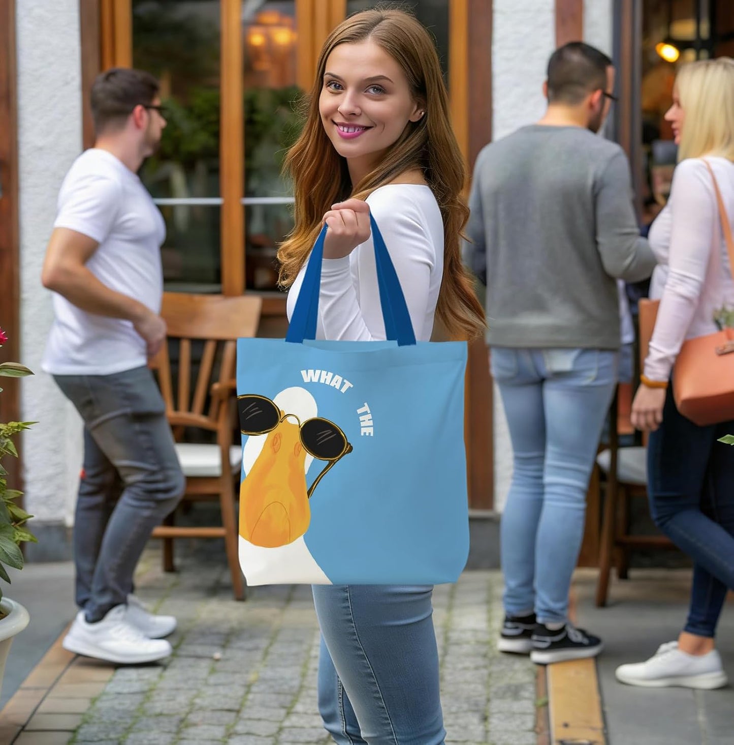 Funny Labrador Retriever Tote Bag - Reusable Shopping Bag for Dog Lovers | Perfect Gift for Labrador Owners