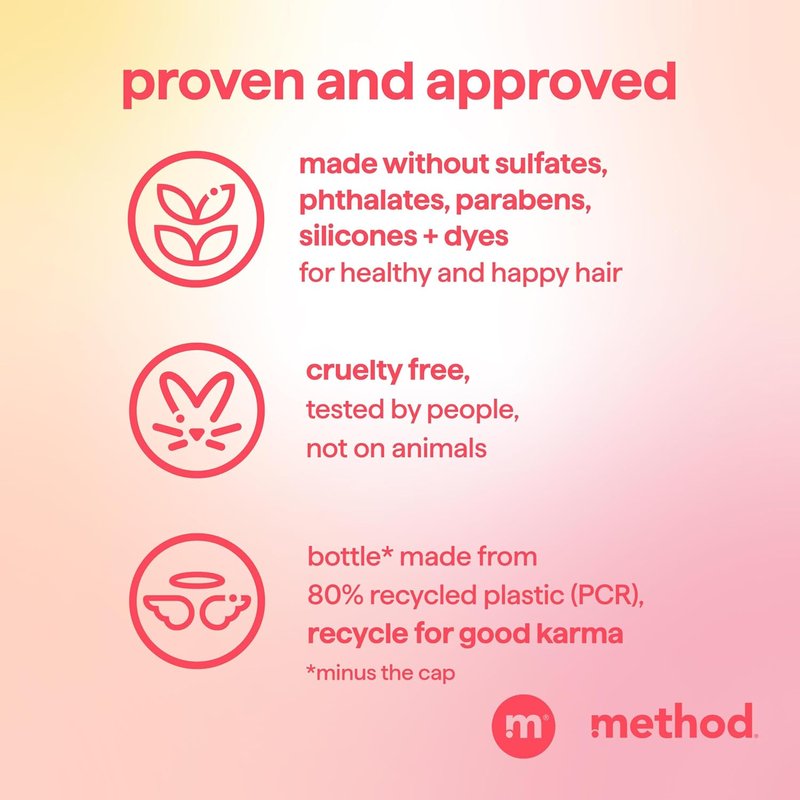 Method Repairing Conditioner - Nourishing Hair Treatment for Damaged Strands | Paraben & Sulfate Free, 13.5 oz