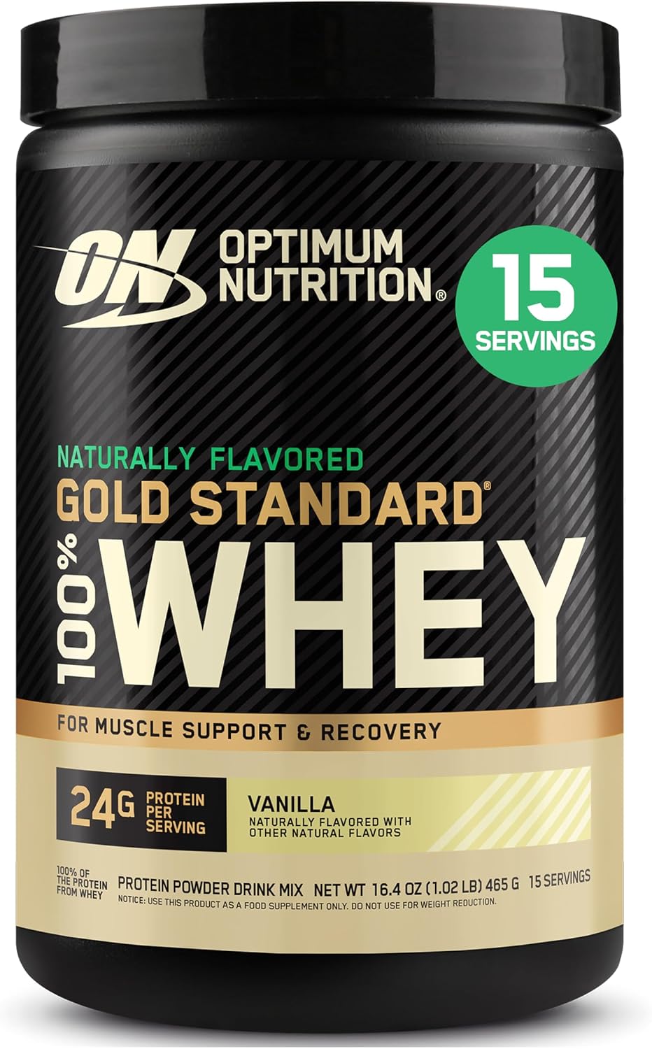 Optimum Nutrition Whey Protein Powder - Double Rich Chocolate Flavor | 1.98 lb Size