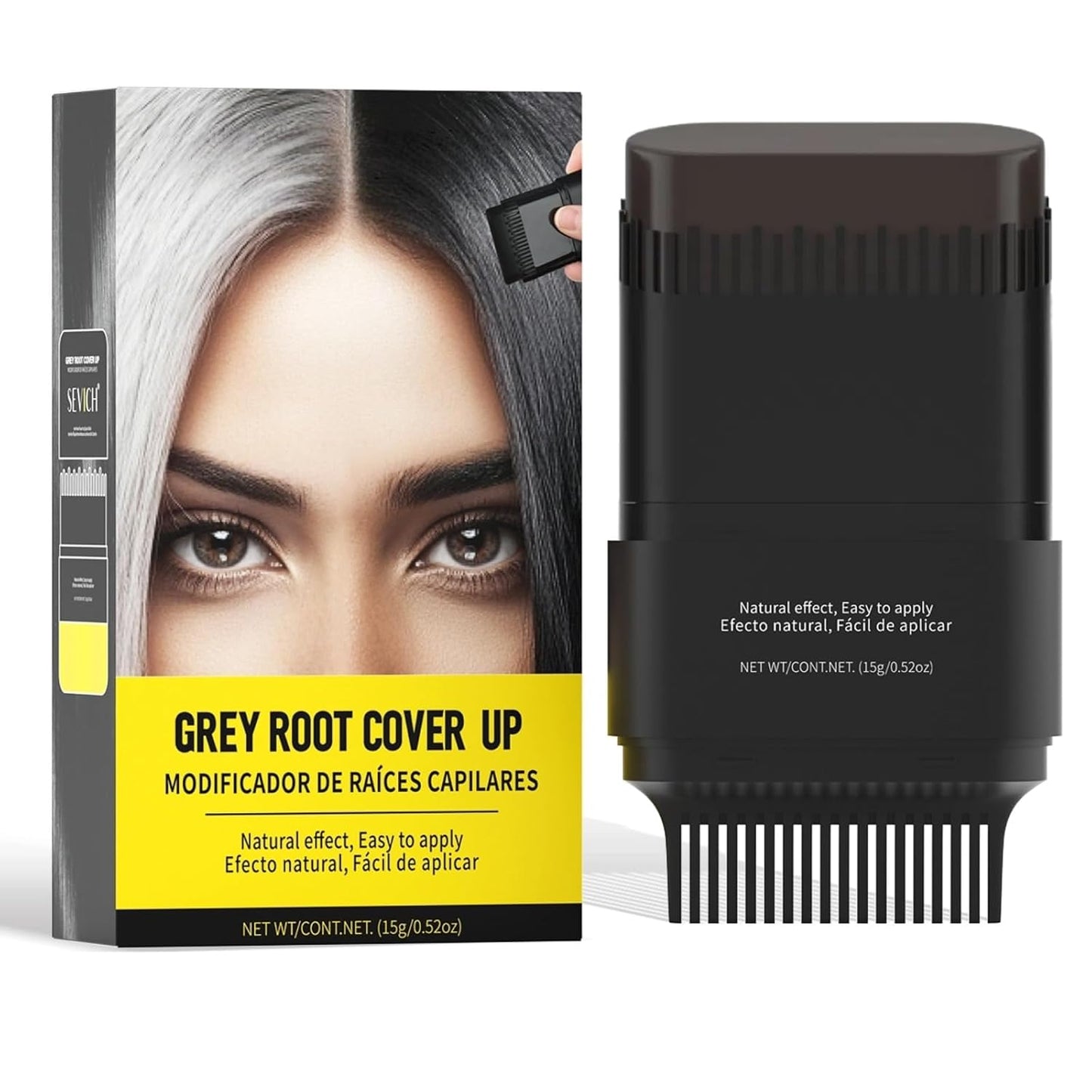 Root Touch Up Dark Brown - Quick Stick Instant Concealer for Roots & Grays | Easy Application