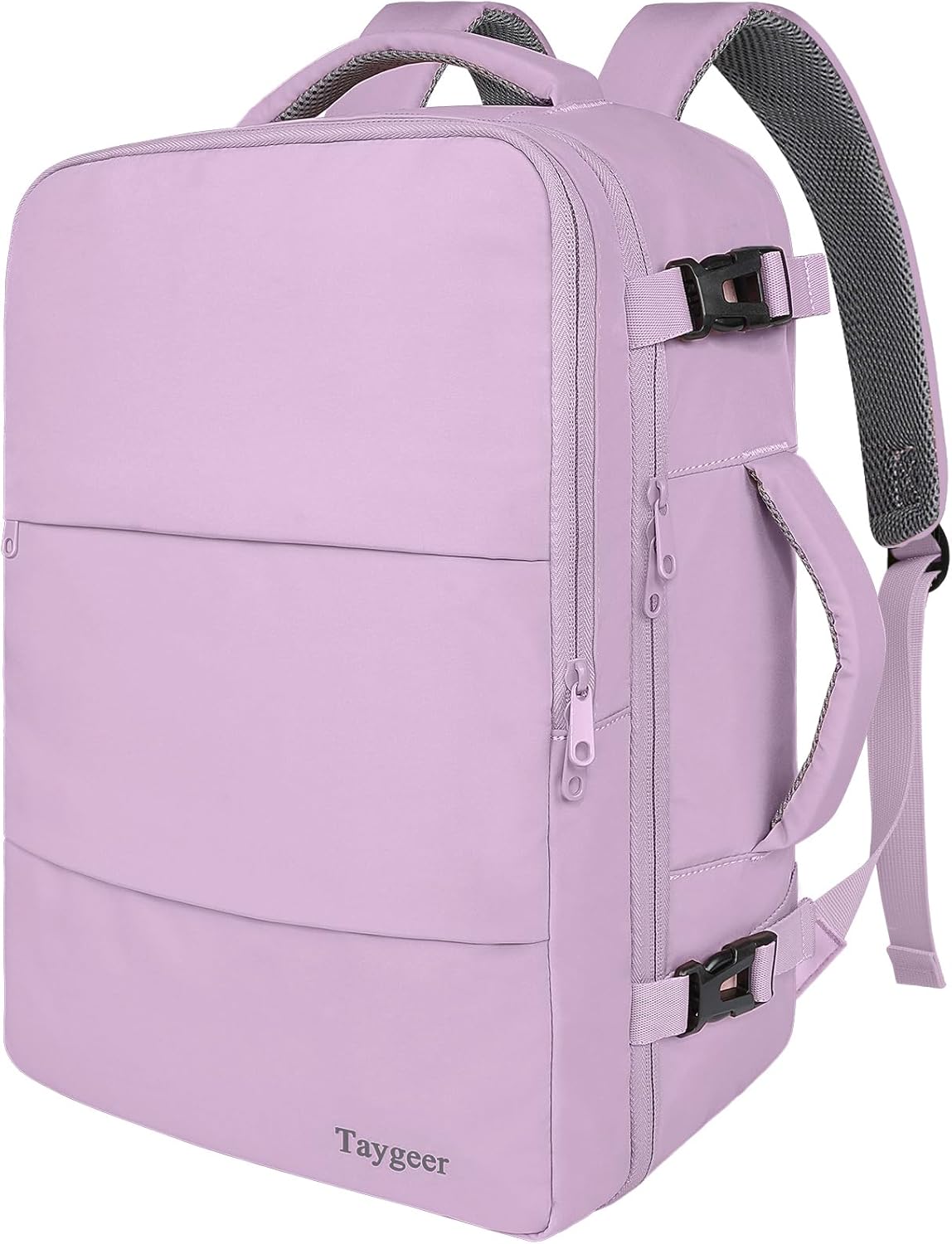Travel Backpack for Women - TSA-Approved 15.6" Laptop Bag with Water Bottle Pocket & Shoe Pouch | Pink Casual Daypack for Business & Hiking