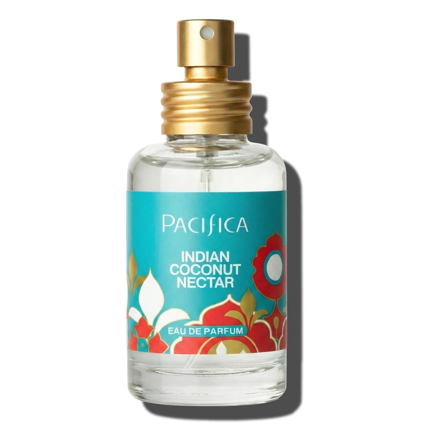 Pacifica Indian Coconut Nectar Perfume Spray - Tropical Vanilla & Coconut Fragrance | Vegan, Non-Toxic, Long-Lasting