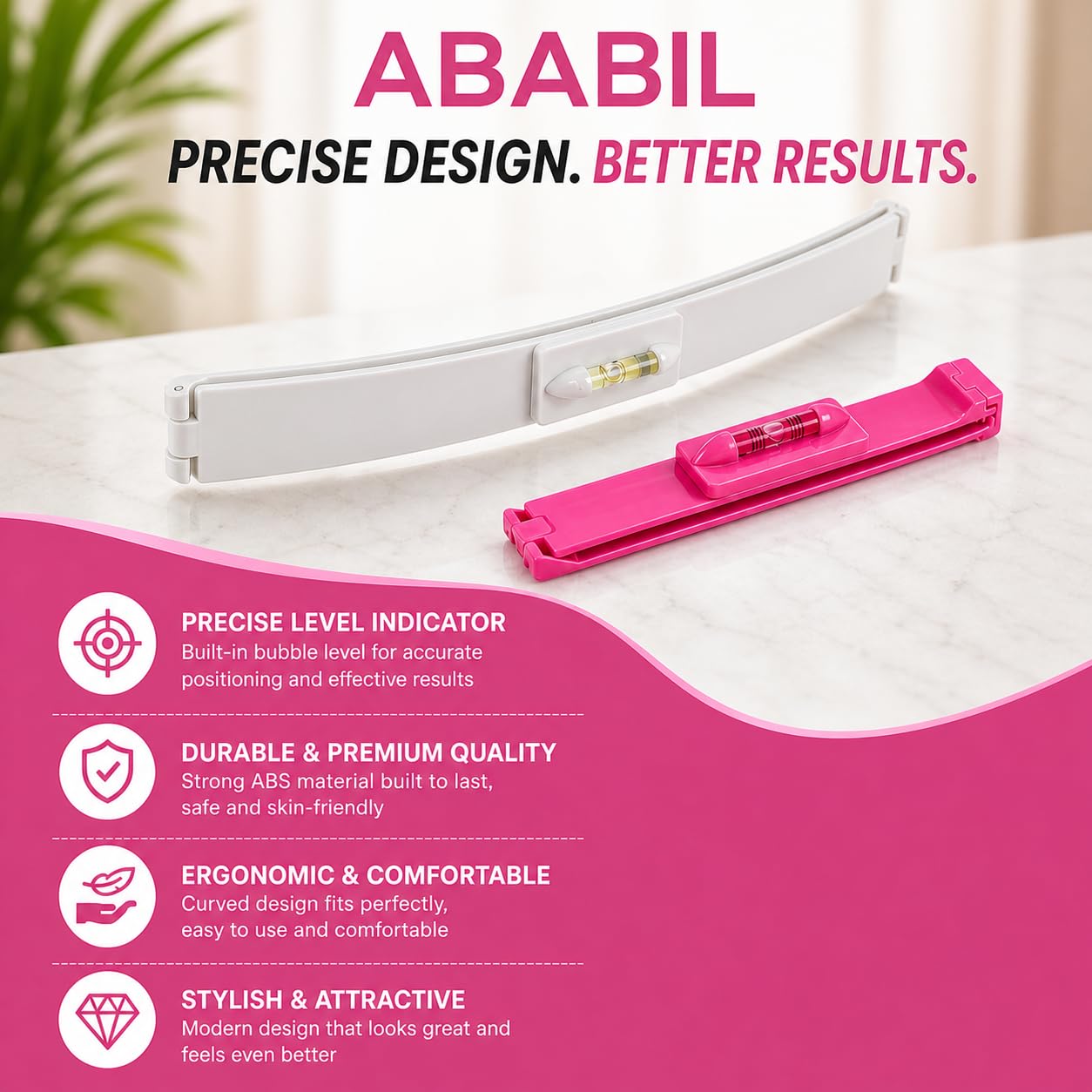 ABABIL Professional Hair Cutting Guide Tool Kit for Women – Split Ends Hair Trimmer Wireless, Bang Cutting Tool, Hair Cutting Clips – DIY Cut Your Own Hair Kit for Layers, Bangs & Trimming at Home