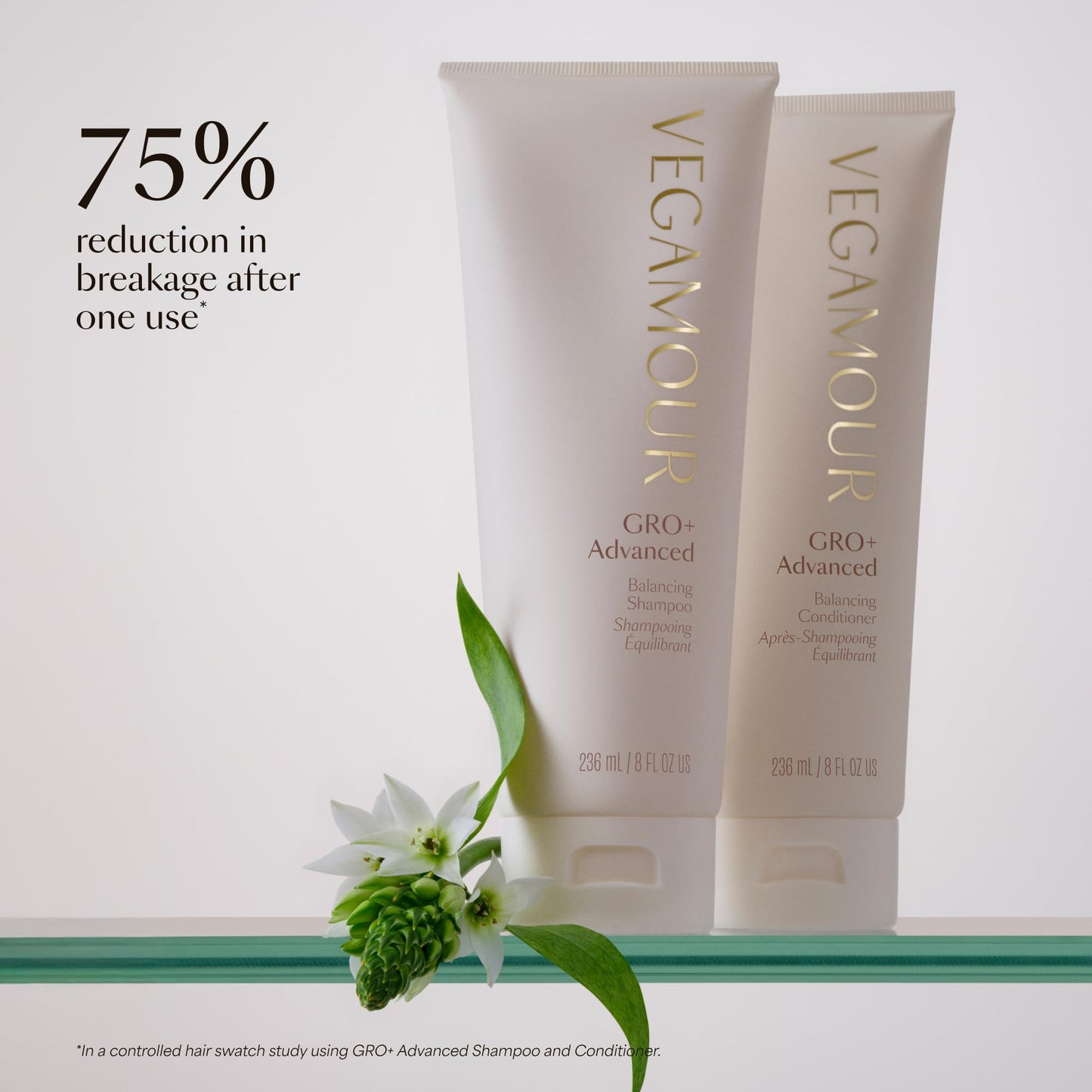 VEGAMOUR GRO+ Advanced Balancing Shampoo & Conditioner Kit