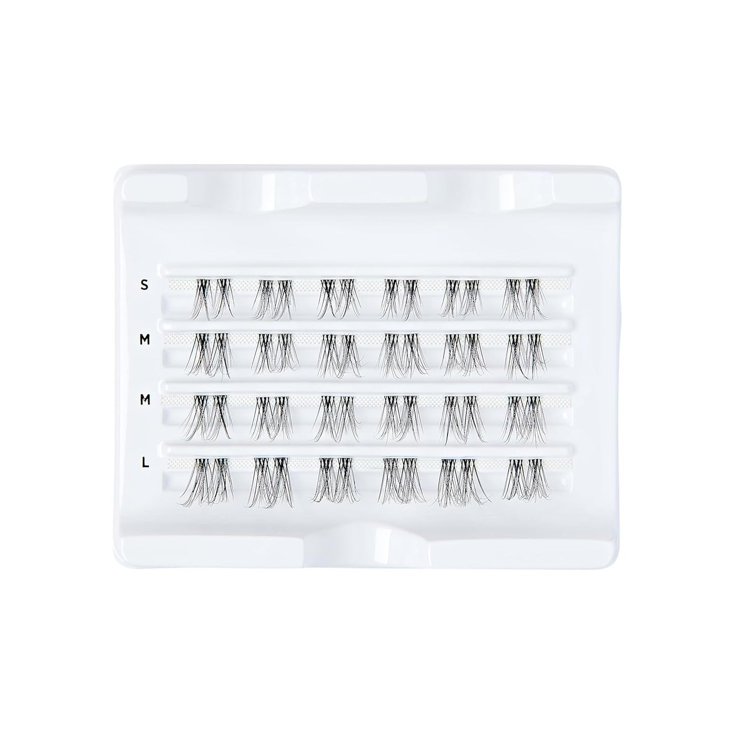 KISS Falscara Multipack - Faux Mink Wisps False Eyelashes | 24 Reusable Lash Clusters, 12mm-16mm Sizes