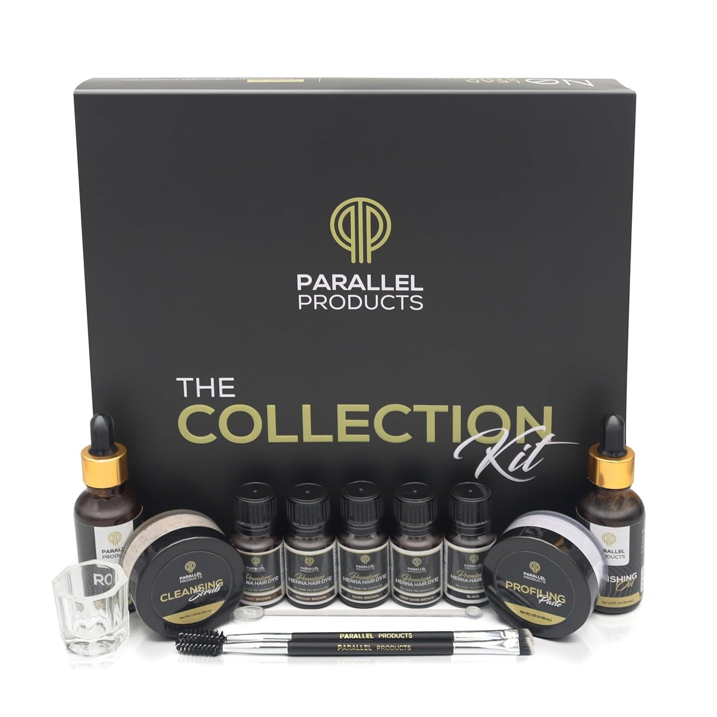 Henna Hair Color Kit - Professional Tinting for Gray Coverage | Complete Spot Coloring Set
