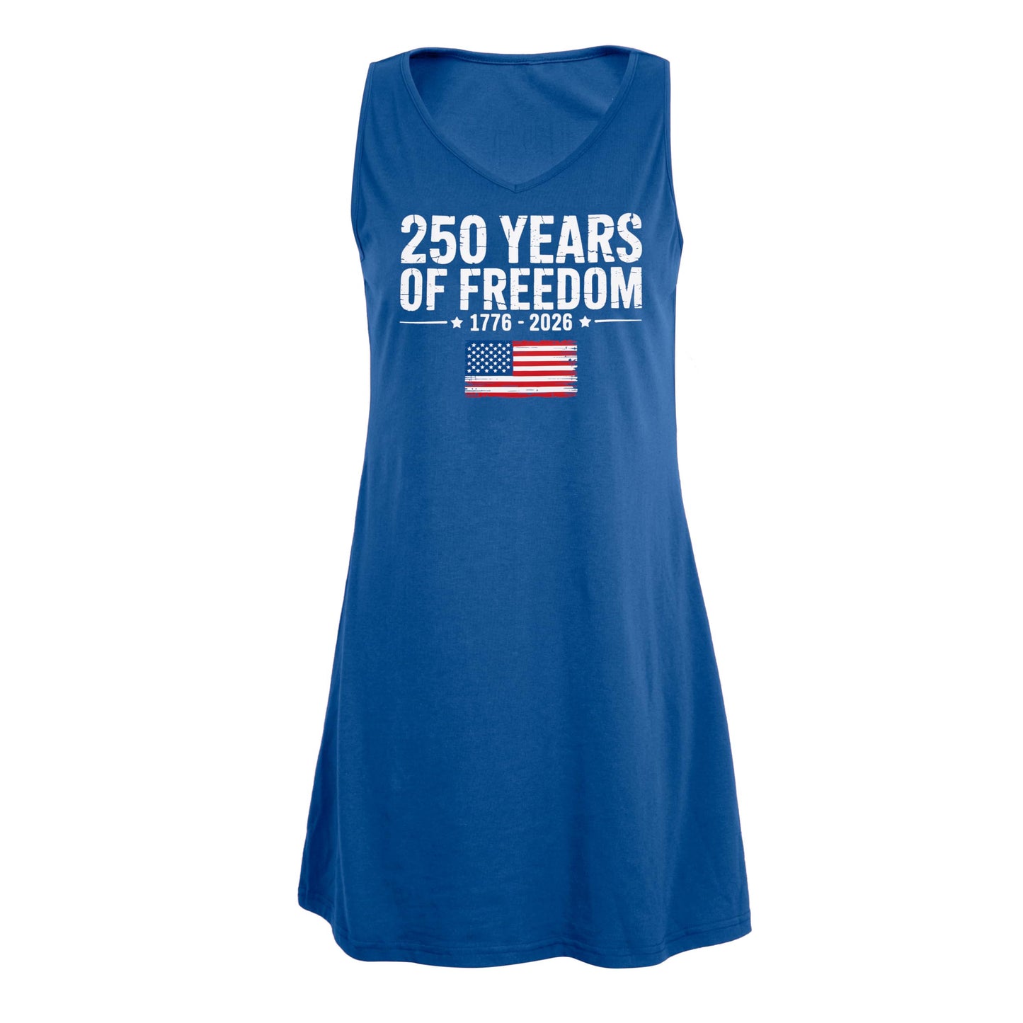 FLOYU 4th of July Dresses for Women Fourth of July Outfit 250 Years Anniversary Dress V Neck American Flag Sundresses