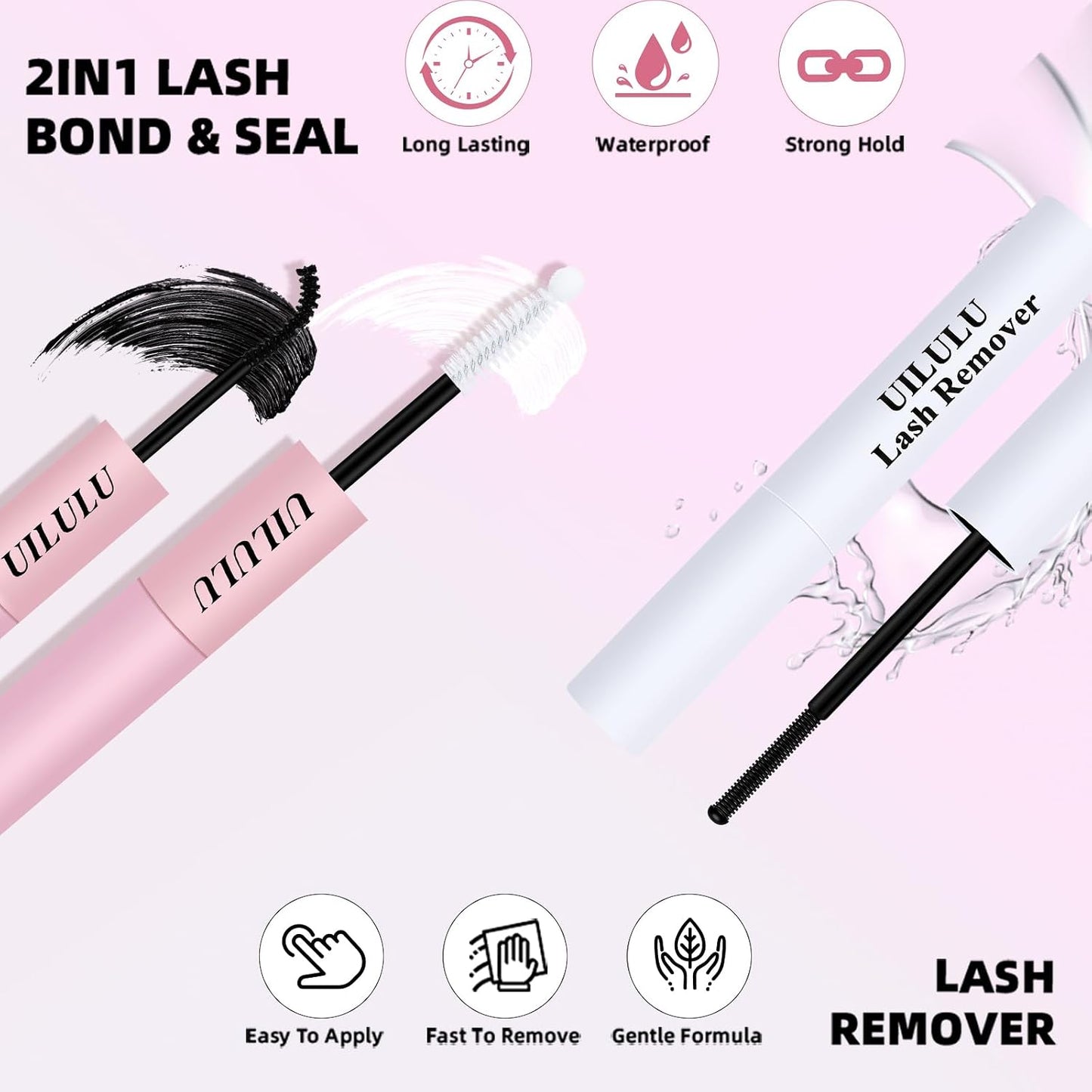 Lash Cluster Glue - Waterproof Bond & Seal for Long-Lasting Hold | 15ml Eyelash Adhesive