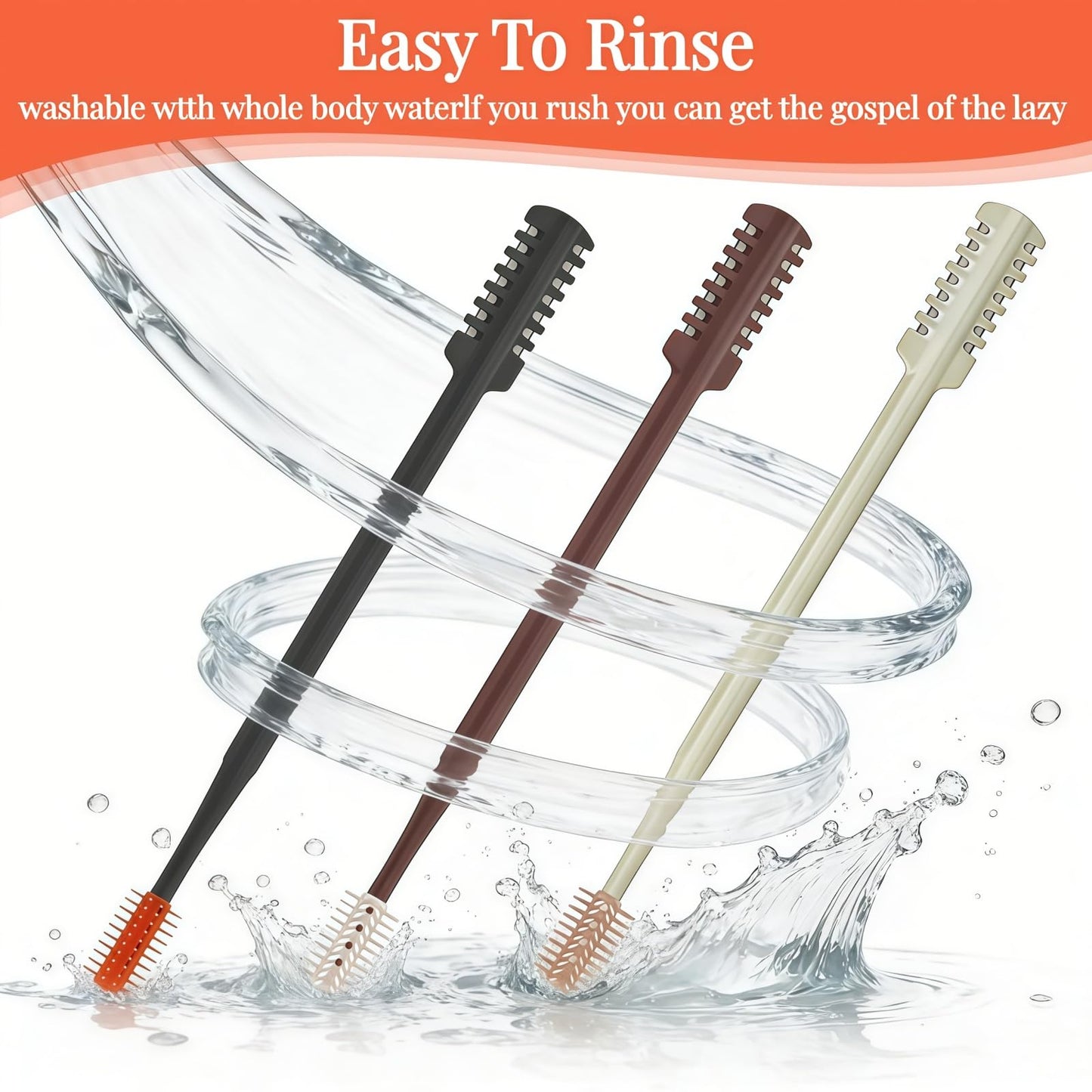2026 Upgraded 2-in-1 Nasal Hair Cutter, 360° Rotating Double-Sided Blade, Washable Portable Grooming Tool for Men & Women, Travel Essential, 3-Pack (Multi-Color)