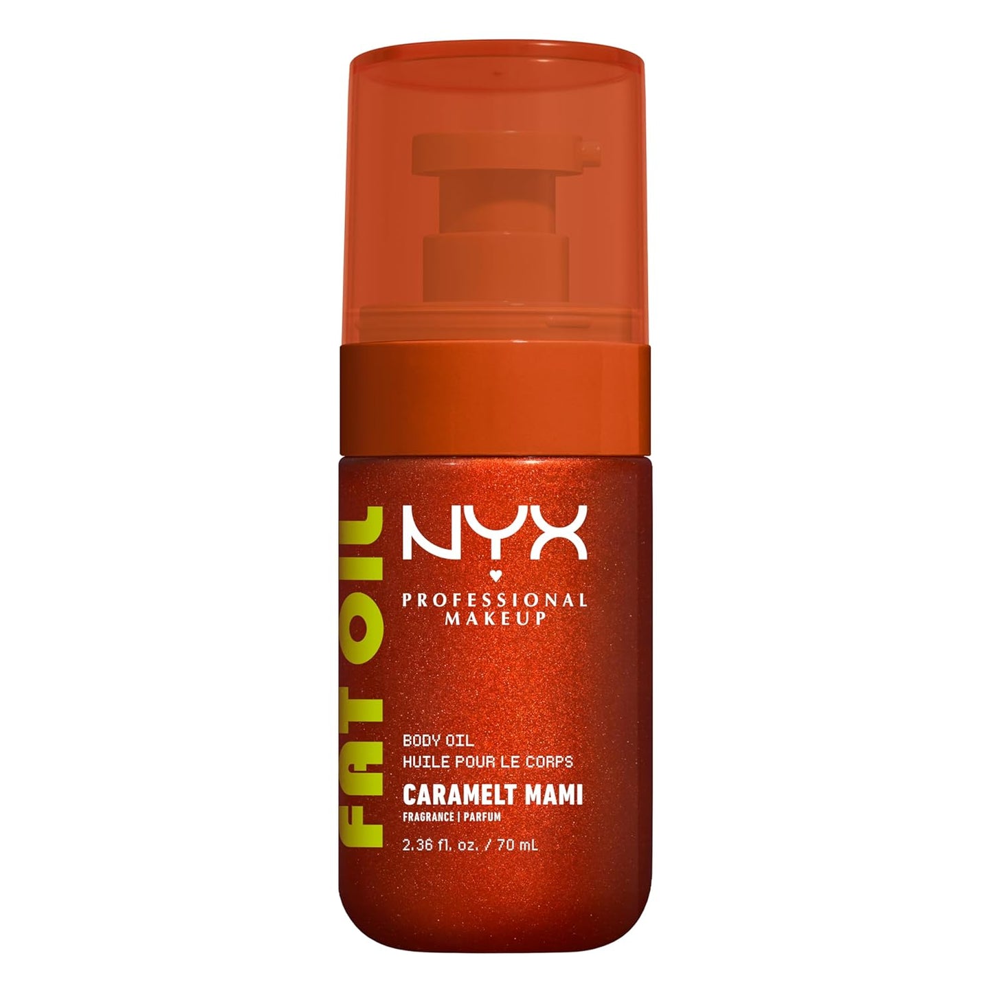 NYX Fat Oil Body Oil | Caramelt Mami - Caramel Scented Moisturizer with Vitamin E for 24HR Hydration & Glowing Skin