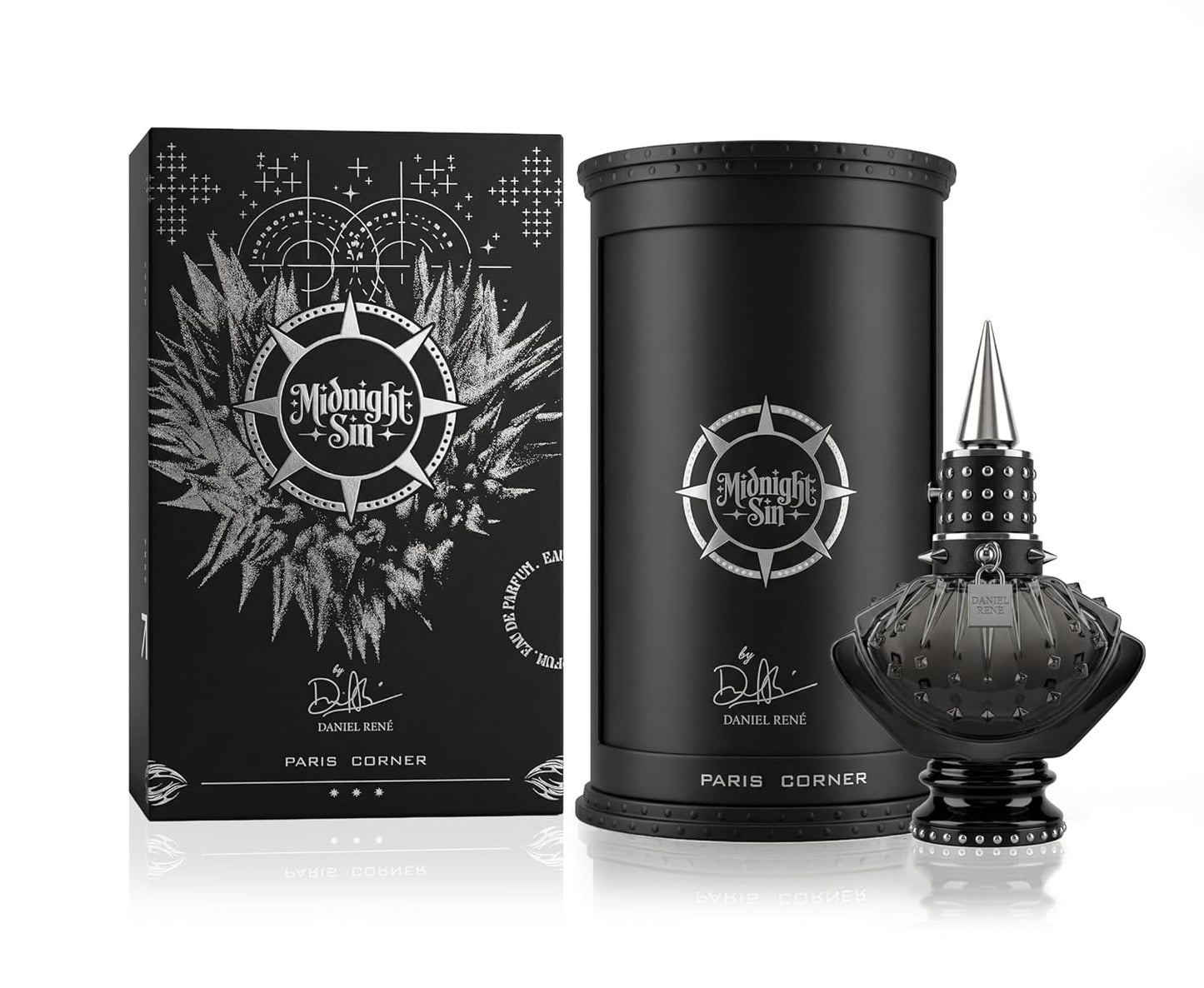 Daniel Rene Midnight Sin Eau De Parfum 100ml | Unisex Cherry Chocolate Vanilla Fragrance