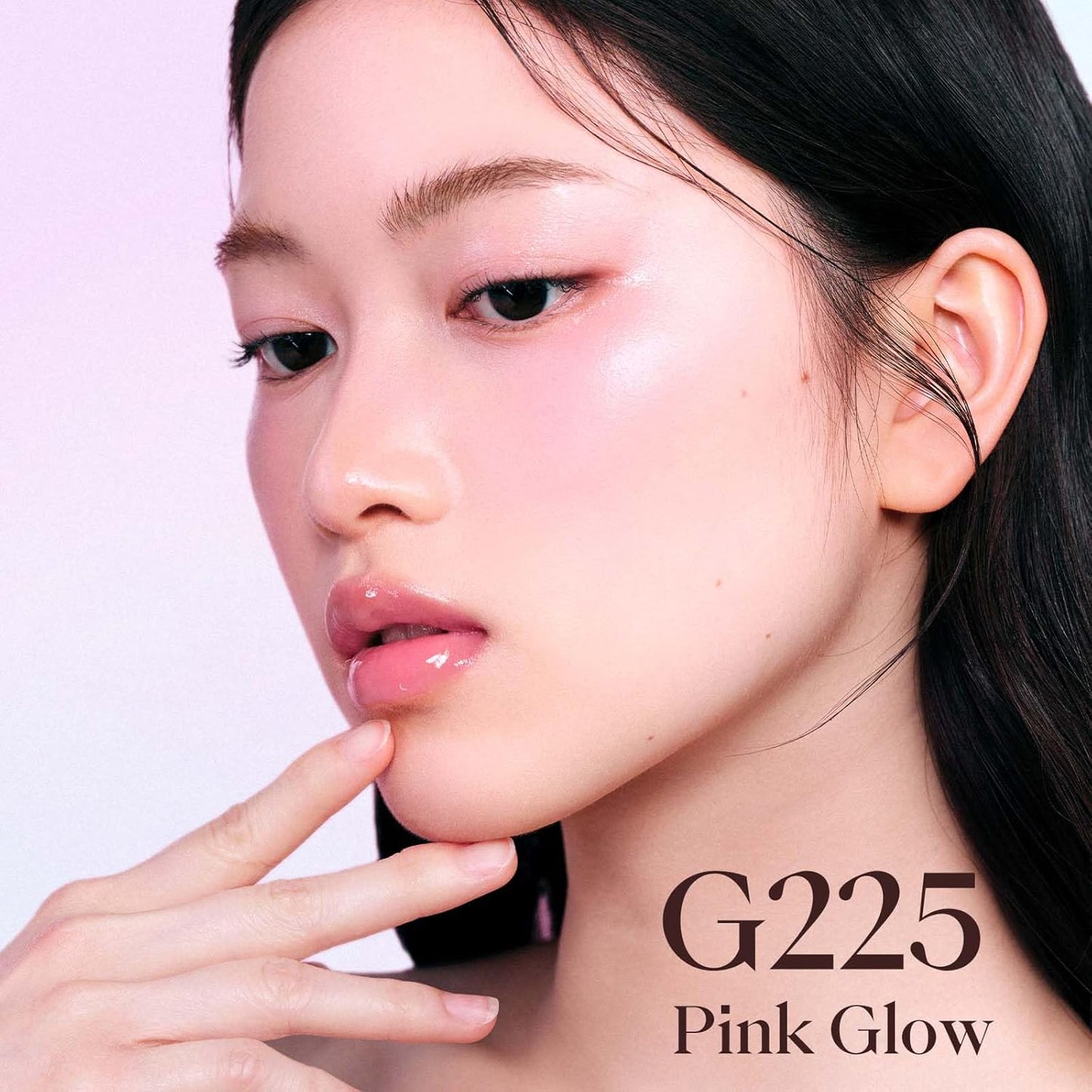 JOOCYEE AURA Glazed Blush & Highlighter - Baked Luminous Powder for All-Day Radiance | Pink Glow
