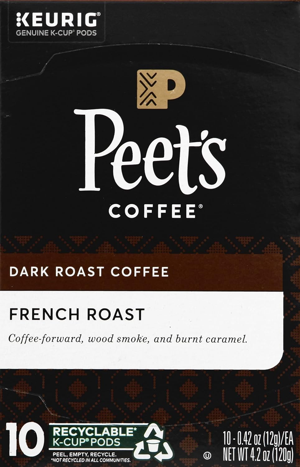 Peet's Coffee Dark Roast K-Cup Pods - Major Dickason's Blend | 75 Count 100% Arabica Coffee