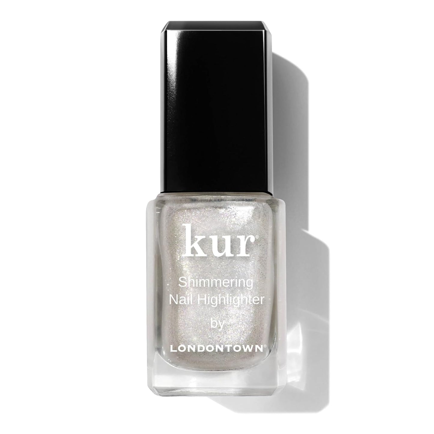 LONDONTOWN Shimmer Nail Highlighter - Iridescent Nail Polish Treatment | Vegan Cruelty-Free, Gold Pink - 0.40 fl oz