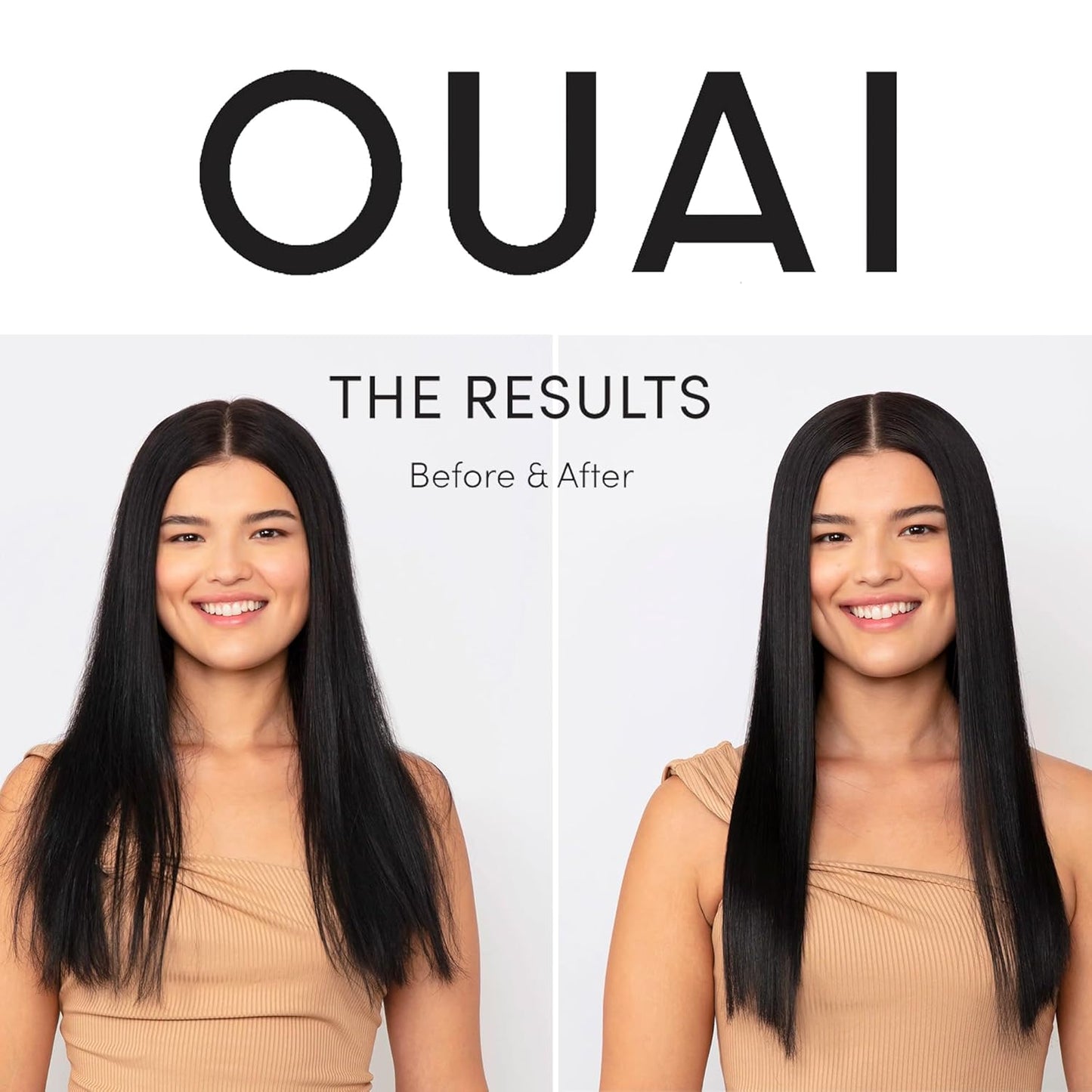 OUAI Hair Oil Bundle - Frizz Control Heat Protectant Oil - Adds Shine & Smooths Split Ends | Color Safe, 2 Count (0.45 Oz/1.5 Oz)