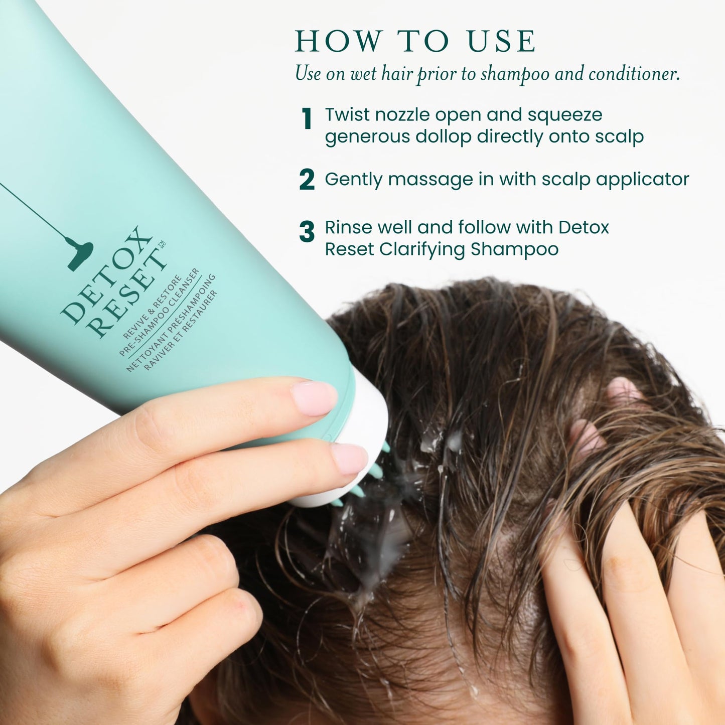 Drybar Detox Reset Revive & Restore Pre-Shampoo Cleanser, 6 oz