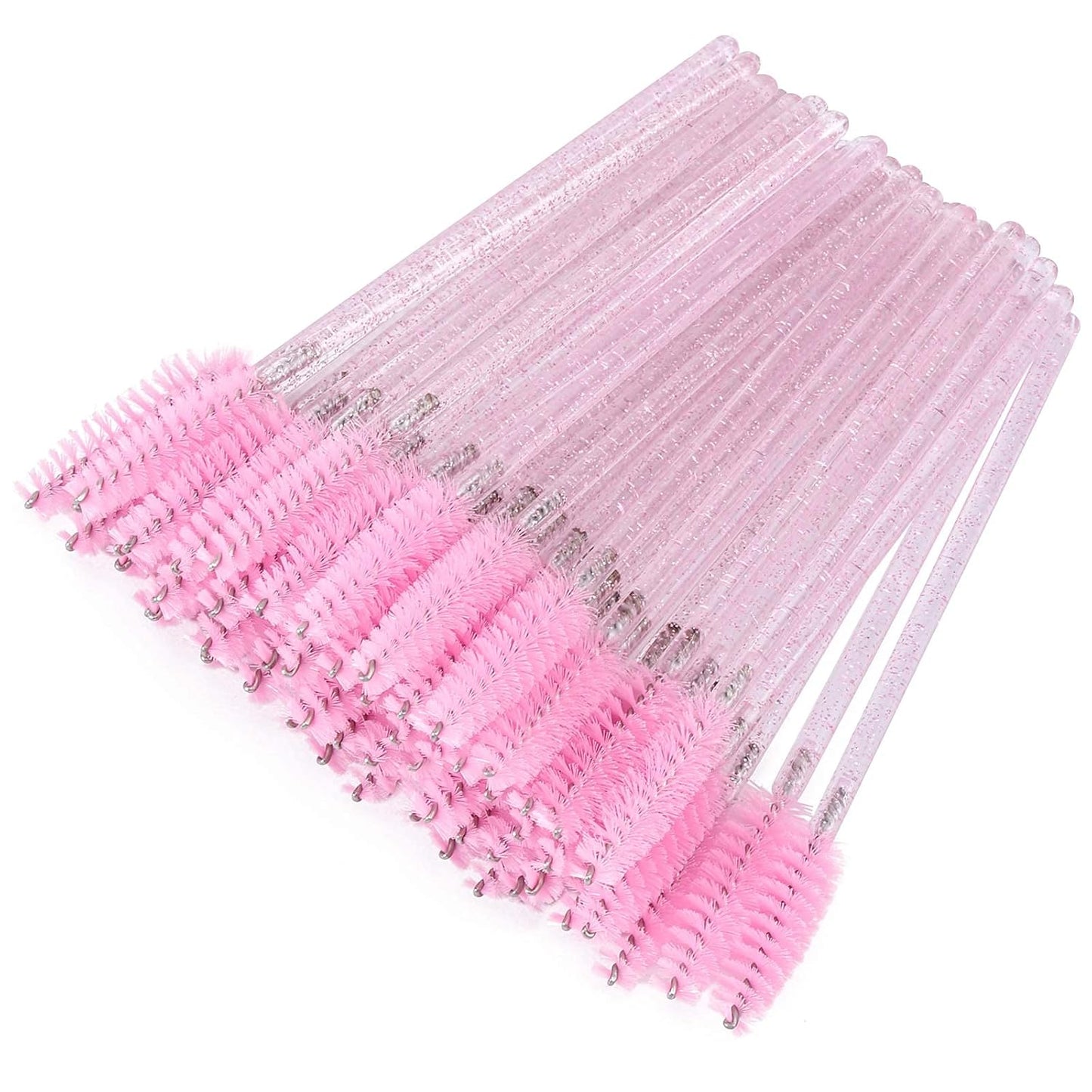 Disposable Mascara Wands - 300 Eyelash Brushes for Extensions, Eyebrows & Makeup | Crystal Tbestmax