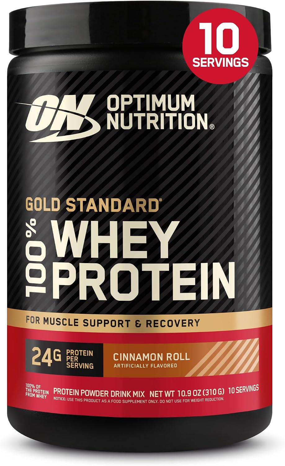 Optimum Nutrition Whey Protein Powder - Double Rich Chocolate Flavor | 1.98 lb Size