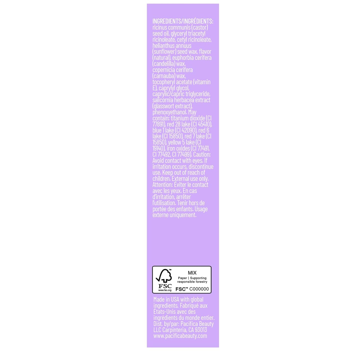 Blueberry Crush Lip Buttercream - Tinted Vegan Lip Balm for Hydration & Shine | Buildable Mineral Tint