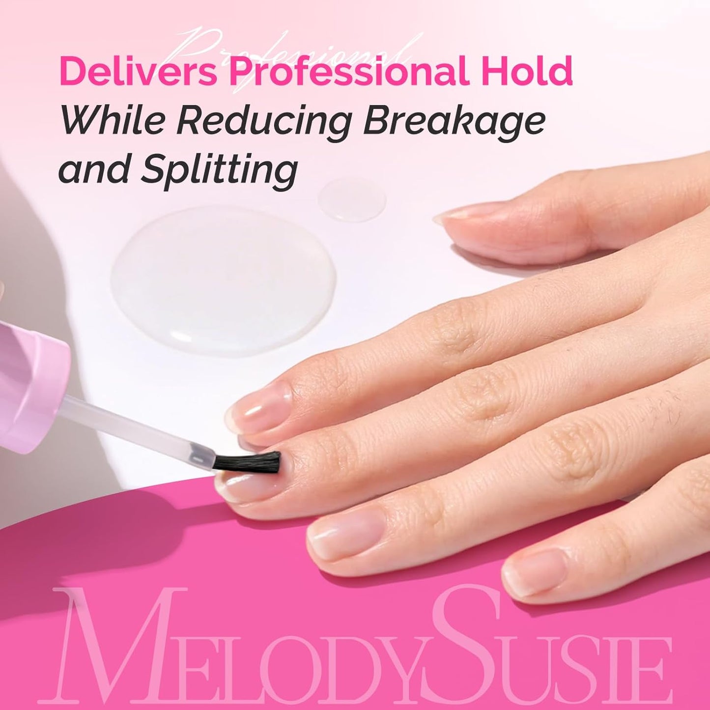 MelodySusie 30ML Nail Dehydrator & Primer | HEMA-Free, Acid-Free Nail Prep for Acrylic & Gel Nails