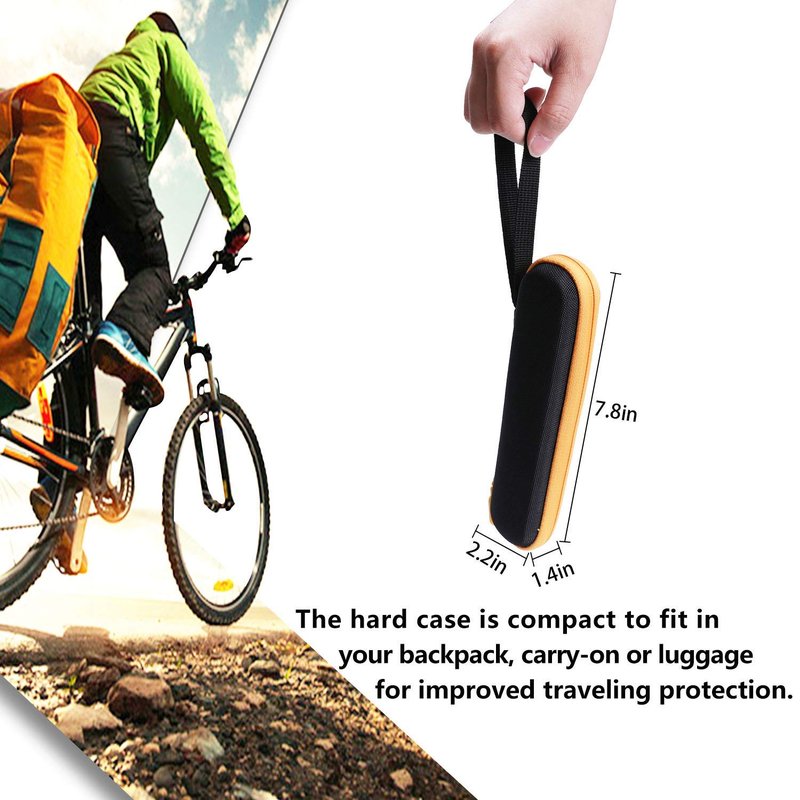 LTGEM Tester Pen Hard Carrying Case Compatible With Fluke 1AC VoltAlert Non-Contact Voltage Tester / 2AC Alert Voltage Tester Pen (Case Only)